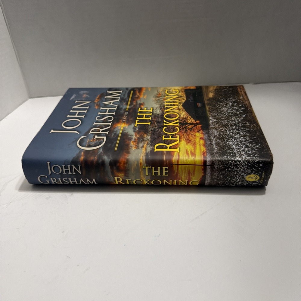 The Reckoning by John Grisham Hardcover First Edition 2018 Legal Thriller Novel - Picture 4 of 7